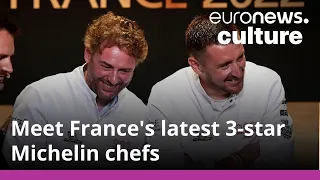 Meet France's latest 3-star Michelin chefs Arnaud Donckele and Dimitri Droisneau