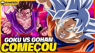 GOKU vs GOHAN FINALMENTE COMEÇOU! Dragon Ball Super - Análise Cap.102