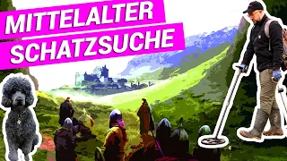 SILBERFUND am 1000 Jahre altem Dorf Schatzsuche Sondeln Metalldetektor Feld Silber Münze Mittelalter