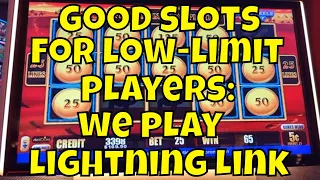 Good Slots for Low-Limit Players: We Look at "Lightning Link"