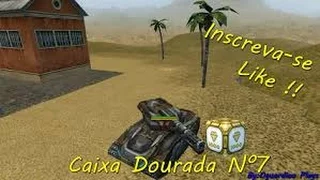 Tanki online gameplay com caixa de ouro