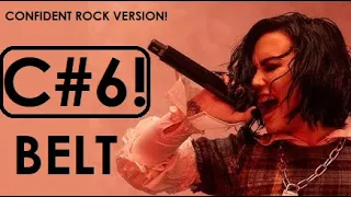 DEMI LOVATO - C#6 BELT!