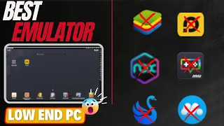 Best emulator for low end pc | Live proof with specs | without graphic card for FF and Pubg