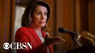 Live: Nancy Pelosi speaks on Capitol Hill after death of Elijah Cummings