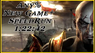 Recorde Mundial (WR) - God Of War 3 (PS3) - SpeedRun Any% NG+ em 1:22:42