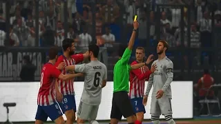 PES 2019 | Real Madrid vs Atletico | Realistic Broadcast Camera