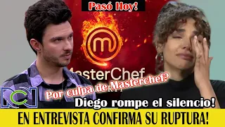 💔De no creer! Entrevista Exclusiva! DIEGO REVELA SI TERMINÓ CON LAURA POR MASTERCHEF!