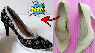 How to make your old shoes look new again | recycling | DIY