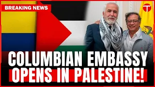 Colombia Opens Embassy in Ramallah, Palestine Amid Rising Gaza Tensions | Breaking News