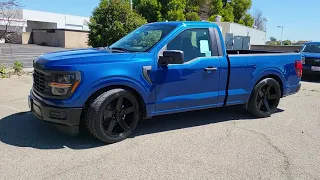 Lowered 2024 Ford F-150 Regular Cab 5.0 V8