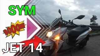 SYM JET 14 Review y Test Drive 🛵🛵 la Scooter más completa del mercado