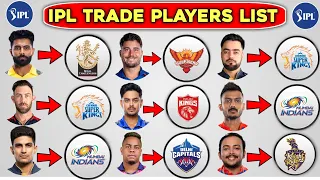 IPL 2024 Trade Window - List of All 75 Trade Players List