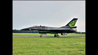 Belgian F16 "Viper" full Display Show Radom Airshow