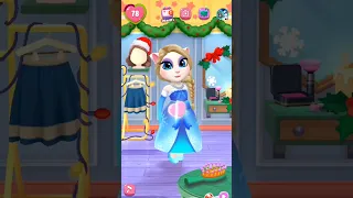 MAKING ELSA MY TALKING ANGELA 2 #elsa #making #mytalkingangela2 #shorts #shortvideo #story #foryou