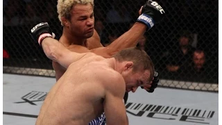 Josh Koscheck vs Matt Hughes - Last Seconds Lucky TKO!