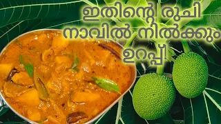 ശീമചക്ക തീയൽ | Bread fruit with fried coconut recipe : Tasty Dishes and Explore