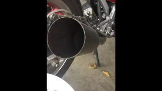 83 Honda VF750F Interceptor Exhaust Repair