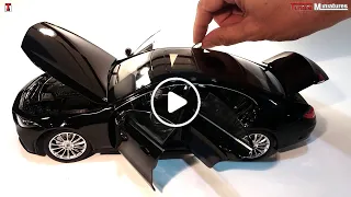 1/18 Mercedes CLS 2018 by Norev - Unboxing Diecast Model Car