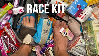 What I pack in a 12 hour trail ultra marathon race kit