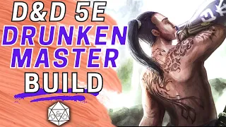 Drunken Master Monk Is Better Than You Think! | D&D 5e Character Build