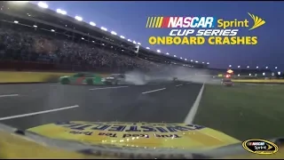 2014 NASCAR Sprint Cup Series Onboard Crashes (Part 1)