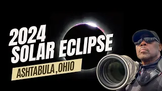 Solar Eclipse in Northeast Ohio: Walnut Beach Park, Ashtabula Ohio Experiences Totality