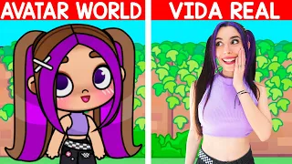 Me Vestí Como AVATAR WORLD en la VIDA REAL