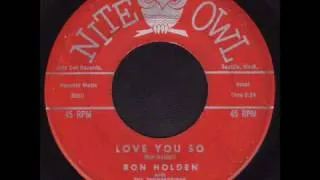 Ron Holden * Love You So (Nite Owl N-10)