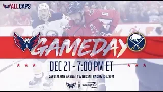 NHL 19 PS4. REGULAR SEASON 2018-2019: Buffalo SABRES VS Washington CAPITALS. 12.21.2018. (NBCSN) !