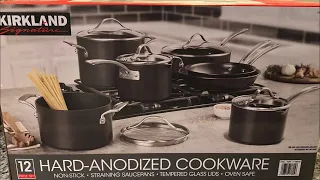 How is the 12 Piece Kirkland Hard-Anodized Cookware? #costco #kirklandsignature