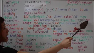 LEARN INDONESIAN VOCABULARY