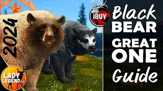 The SIMPLE Black Bear GREAT ONE STRATEGY 2024!!! - Call of the Wild