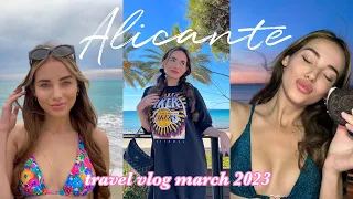 let's fly to sunny spain together ✈️ 💕 🌴 ☀️ *alicante vlog march 2023*