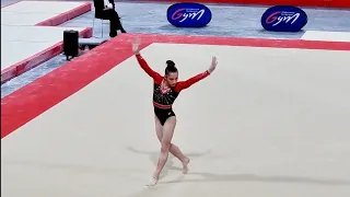 Carolann Heduit Gold Medal - Sol FX - Jour 2- Championnats France Élite Gymnastique 2021