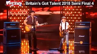 Jack and Tim Original Song "Big Wide World" Britain's Got Talent 2018 Semi Finals 4 BGT S12E11