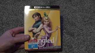 Tangled 4K Ultra HD Blu-Ray Disney Unboxing