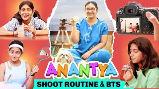 Anantya Study and Shoot Routine | A day in My Life | CookWithNisha