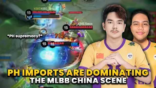 These 2 PH imports are dominating the MLBB CHINA scene! w/ENG sub