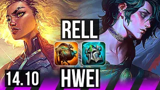 RELL & Cassiopeia vs HWEI & Twitch (SUP) | 4/1/22, 67% winrate | BR Diamond | 14.10
