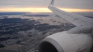 4K Ryanair Boeing 737-800 | London Stansted to Oslo Rygge | Takeoff and Landing - FR1392