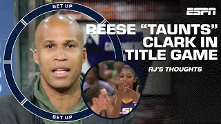 Richard Jefferson's thoughts on Angel Reese 'taunting' Caitlin Clark | Get Up