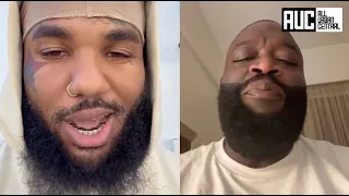 "Wingstop Must Be Closed" The Game Calls Out Rick Ross For Siding With Kendrick Lamar In Drake Beef