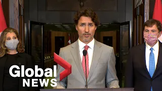 Trudeau comments on Morneau resignation, prorogues parliament until Sept. 23