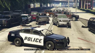GTA 5 - Martin Madrazo's Gang VS Airport Cops (GTA 5 Funny Moments)