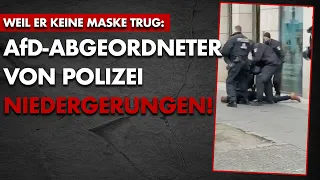 AfD-Abgeordneter von Polizei niedergerungen! - AfD-Fraktion im Bundestag