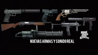 pack de armas y sonidos reales para GTA San Andreas Android