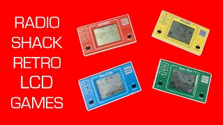 Radio Shack Retro LCD Games Test & Review - #IJDM138