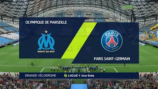 EA FC 24 Olympique de Marseille vs Paris Saint-Germain FC Ligue 1