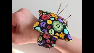 How to sew a wrist Pin Cushion - Sewing tutorial
