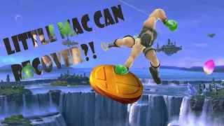 Little Mac Down Air Recovery Tech! - Smash Ultimate